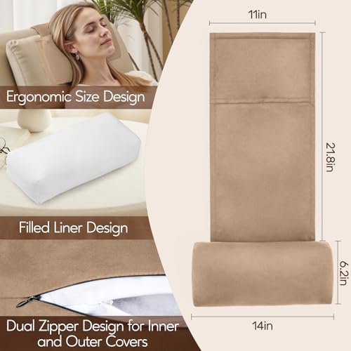 Neck Pillow for Recliner Chair, Adjustable Recliner Pillow for Headrest - Image 4