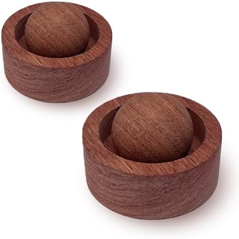 2Pcs Wooden Essential Oil Diffuser – Compact Passive Oil Diffuser, Versatile Style for Home, Office or Car, Choice (Rosewood, 2) by Unknown