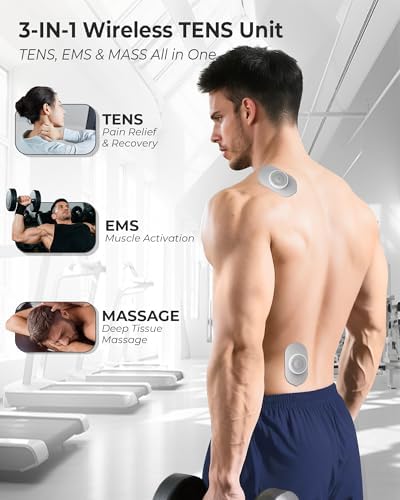 KingPavonini Wireless TENS Unit Muscle Stimulator, Pocket-Sized, Model U13 - Image 2