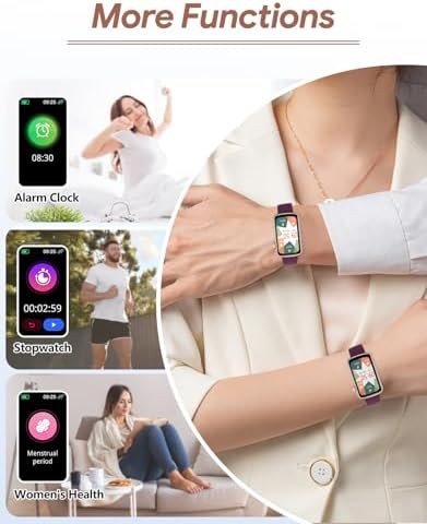 Fitness Tracker, Fitness Watches for Women Men with Heart Rate Monitor Blood Oxygen Sleep Tracker Pedometer, 1.47" Smart Watch Step Calorie Counter for Android iOS IP68 Waterproof - Image 7