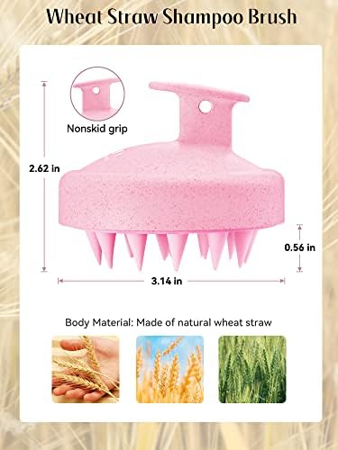 HEETA Scalp Massager Hair Growth Scrubber for Dandruff Removal Hair Care - Image 2