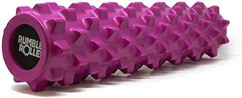 RumbleRoller Original Foam Roller Deep Tissue Massage Roller for Muscle Recovery (Midsize 22-Inch Pink) by RumbleRoller