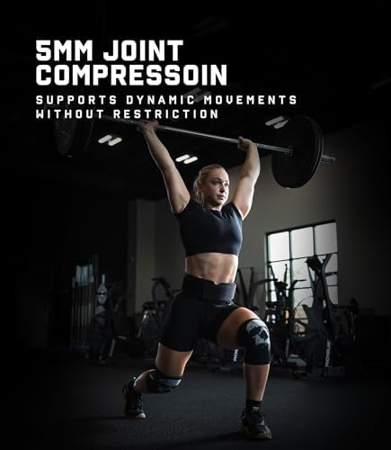 Gymreapers 5MM Knee Sleeves for Weightlifting, Squats, Powerlifting, and Functional Training – Compression Knee Support for Men & Women – Joint Protection & Recovery – Pair - Image 3