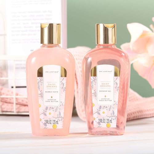 Spa Gift Baskets for Women, Spa Luxetique Bath Gift Set, 12pcs Relaxing Home Spa Kit for Women with Shower Gel, Bath Salt, Essential oil, Body Lotion, Hand Cream, Christmas Gifts for Mom - Image 4