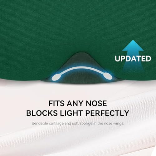 Mavogel Cotton Sleep Eye Mask, Breathable Light Blocking Sleep Mask - Image 3