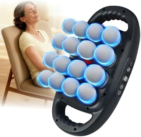 16 Head Massage Gun,Muscle Massager Deep Tissue, Back Massager by GrnPeak