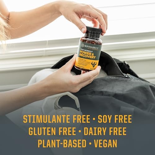 Sunwarrior Active Post Workout Power & Recovery Caps, 120 CT - Image 6