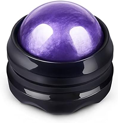 Solacium Manual Massage Roller Ball - Massager and Therapy Tool for Sore Muscles, Shoulders, Arms, Neck, Back, Feet, Body, Deep Tissue, Stiffness, Joint Pain, Stress Relief by Solacium