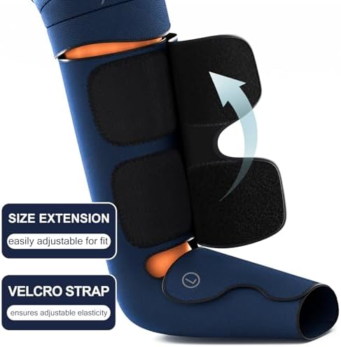 AICUTTI Air Compression Leg Massager with Heat for Foot, Calf, Knee & Thigh - Gifts for Christmas, Mother's Day, Father's Day - Leg Massage Boots for Women & Men - Relieves Muscle Tension and Pain - Image 5