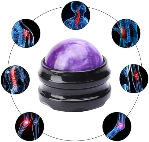 WOVTE Massage Ball, Lacrosse Balls, Self Massage Tool for Sore Muscles, Shoulders, Neck, Back, Foot, Body, Deep Tissue, Trigger Point, Muscle Knots, Yoga and Myofascial Release (Purple) - Image 5