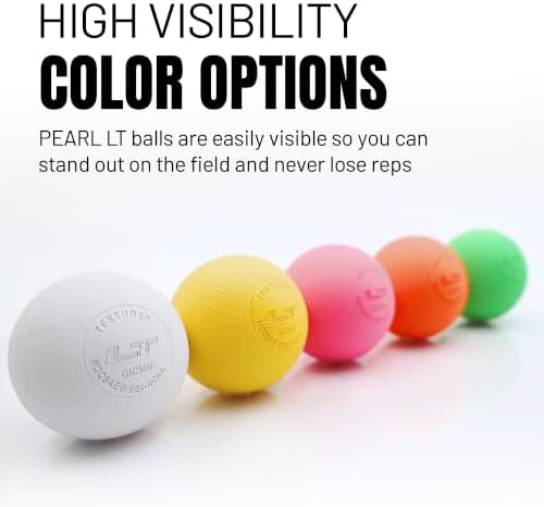 Pearl LT Textured Lacrosse Balls by Guardian Innovations - SEI Certified Meet NOCSAE Standards for Games. Official Game Balls of Top NCAA Programs, Tournaments and Leagues - Image 3