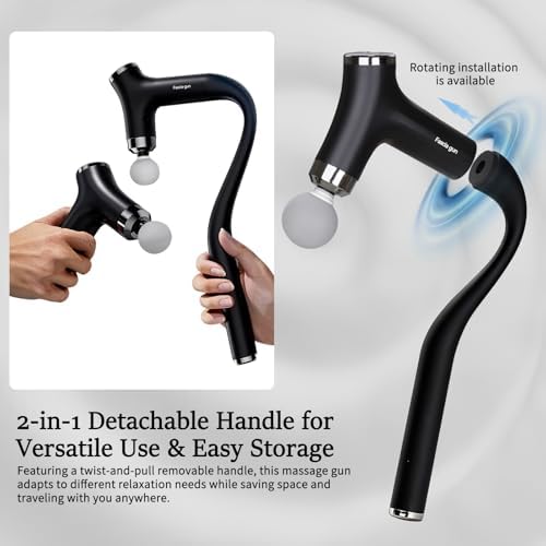 Sfozstra Deep Tissue Massage Gun - 12-Speed, Detachable Handle - Image 2