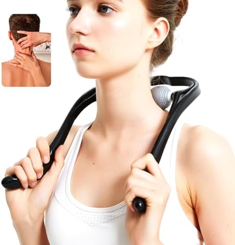 Neck Massager for Pain Relief Deep Tissue Self Trigger Point Shiatsu Shoulder & Back Massager for Neck, Shoulders, Legs, Home/Office Use - Image 5