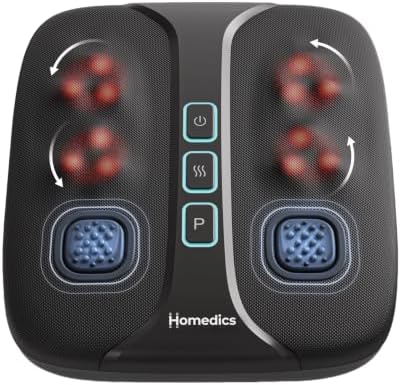 Homedics Shiatsu Pulse Max Foot Massager with Heat & Deep Kneading by Homedics