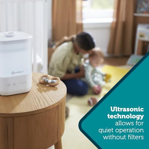 Safety 1st Comforting Cool-Mist Top-Fill Humidifier, White - Image 3