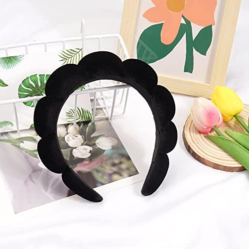 Ayesha Spa Headband for Washing Face Makeup Skincare Soft Sponge Hair band - Image 3