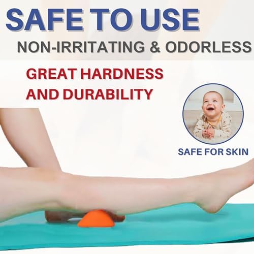 LEZER Trigger Massage Point, Manual Massage Ball, Hip Hook, Muscle Knot Release Tool, Deep Tissue Relief, Hip Flexor Iliacus Back Psoas Hand Foot Myofascial, Physical Therapy, 2.9 inｘ2.1 in（Orange） - Image 6