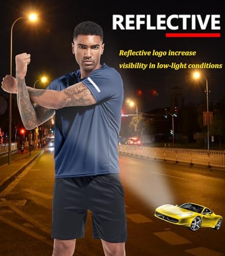 Boyzn 1, 3, 5 or 7 Pack Men's Workout Running Shirts, Dry Fit Moisture Wicking T-Shirt, Gym Athletic Short Sleeve Tee Shirts - Image 4