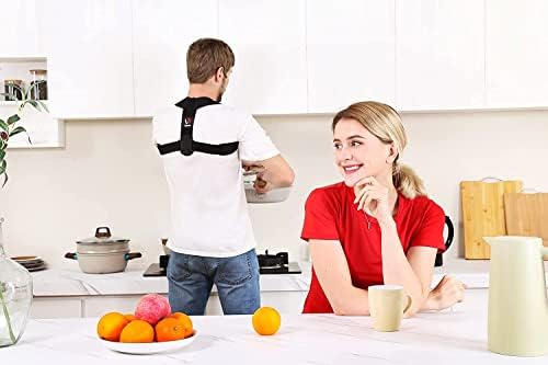 Schiara Posture Corrector for Men and Women, Comfortable Upper and Back Brace, Adjustable Back Support for Back, Shoulder and Neck - Image 5