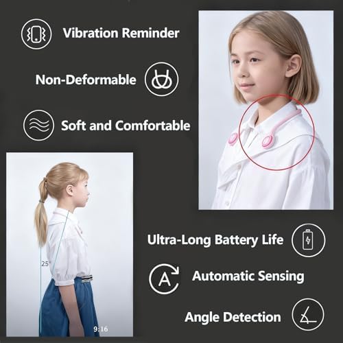 Intelligent Posture Corrector and Trainer for Women and Men, Rechargeable Silicone Automatic Induction Back Posture Corrector with Hunchback Monitoring for Adults and Children - Image 7