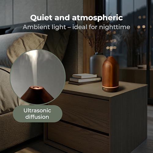 WALDWERK Diffuser (100ml) Made of Premium Acacia Wood - Essential Oil Diffuser for a Pleasant Indoor Atmosphere - Diffusers for Home - Aromatherapy Diffuser - Oil Diffuser - Image 4