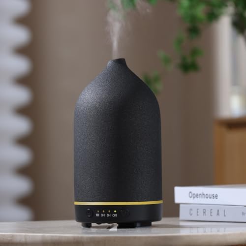 Gooamp 200ML Ceramic Essential Oil Diffuser for Home, Stone Diffuser by Gooamp