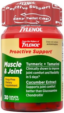 Tylenol Proactive Support from, Muscle & Joint Supplements, 30 Ct by Unknown