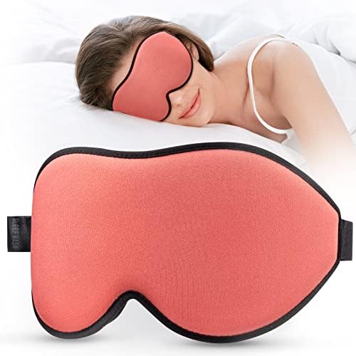LitBear Sleep Mask for Side Sleeper Women Men, Eye Mask for Sleeping by LitBear