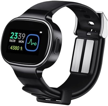 EmeTerm Smart FDA-Cleared Anti-Nausea Wristwatch Touchscreen IP67 Waterproof Morning Motion Sickness Relief Rechargeable Fast Acting Drug Free Fits Wrist 3.9–5.1 in (Small Wrist) by EmeTermDirect