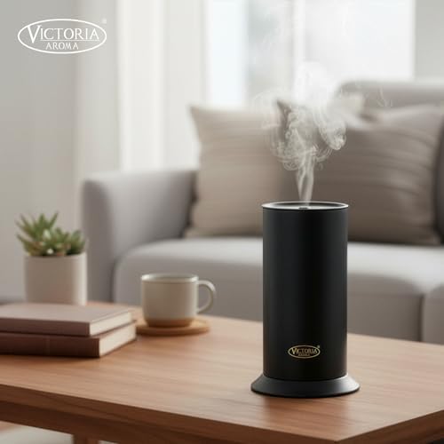Victoria Aroma Waterless Essential Oil Diffuser (Matte Black) - Image 6
