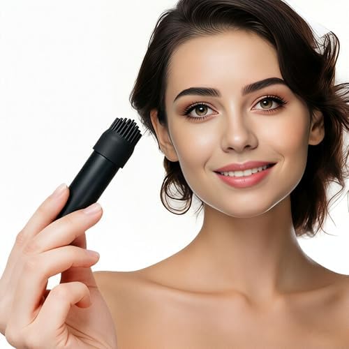 CHARMING 4-in-1 Handheld Massager, Mini Rechargeable Vibration Massager Wand for Body, Waterproof Personal Massager Tool for Muscle Relaxation (Black) - Image 5