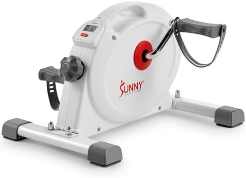 Sunny Health & Fitness Smart Mini Cycle, Under Desk Pedal Arm/Leg Exerciser by SunnyHealthFitness