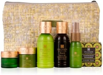 SPA CEYLON PEACE Home Spa Set Ayurvedic Pampering Kit | Calming and Relaxing the Senses | Ayurveda | Spa Gifts - Image 3