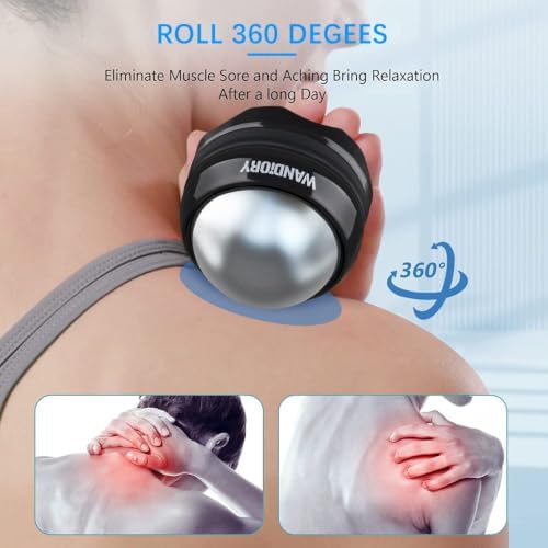 Ice Roller Ball for Muscle Recovery, Hot & Cold Therapy, 360° Massage - Image 4