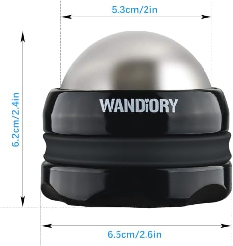 Ice Roller Ball for Muscle Recovery, Hot & Cold Therapy, 360° Massage - Image 5