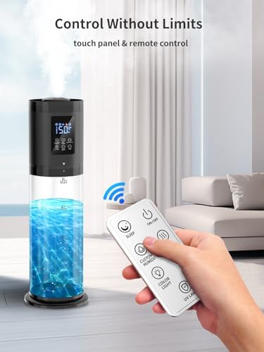 8L Humidifiers for Bedroom, 30dB Quiet, 500ft² Coverage, 60H Runtime - Image 7