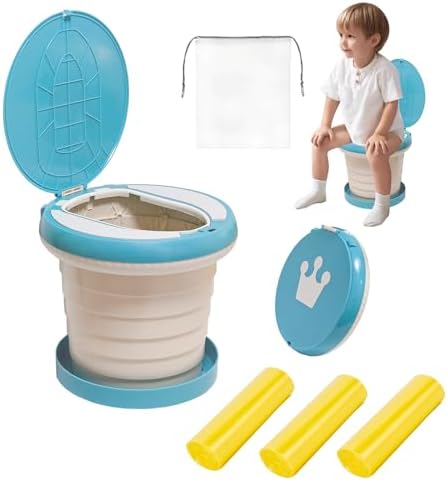 Portable Potty for Toddler,Travel Potty Seat for Toddler,Travel Toilet Kids by SunnySmile