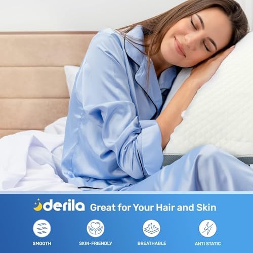 Derila Pillowcase Cover for King Neck Pillow, Cover 23.6 x 13.4 x 4.3 in - Image 3