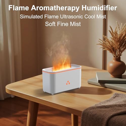 LtYioe Top Fill Mini Humidifiers for Bedroom, 160ml Ultrasonic Cool Mist Aroma Diffuser, 26dB Quiet, Air Humidifier, 7 Color Lights, Easy to Fill & Clean, 8Hours, Auto-Off, for Home & Office, White - Image 2