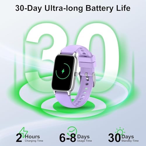 Smart Watch for Men Women, 1.57" Smartwatch (Answer/Make Call) , Fitness Tracker with 110+ Sport Modes, Heart Rate/Sleep Monitor, IP68 Waterproof, Bluetooth Calls, Smartwatches for Android iOS Purple - Image 7