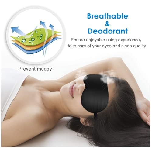 JEFlex Natural Silk Sleep Mask Blindfold, Super-Smooth Eye Mask - Image 6