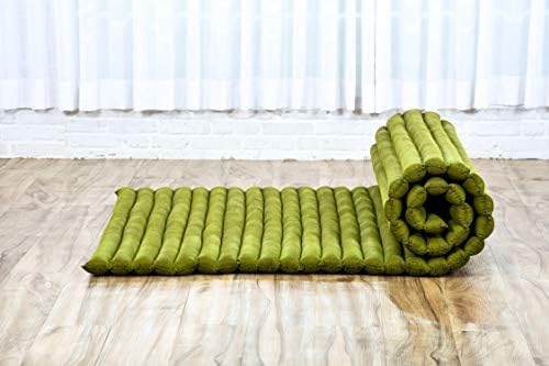 Leewadee Wide Thai Roll Mat 75 x 39 inches Kapok Firm - Image 6