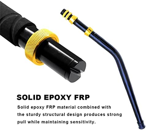 Deep Sea Fishing Rod, Heavy Duty Bent Butt Trolling Rod with Roller Guides,Conventional Fishing Rod - Image 3