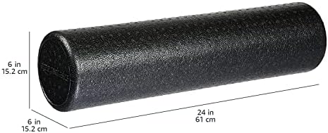Amazon Basics High Density Foam Roller for Exercise and Recovery, 24 Inches, Black - Image 5