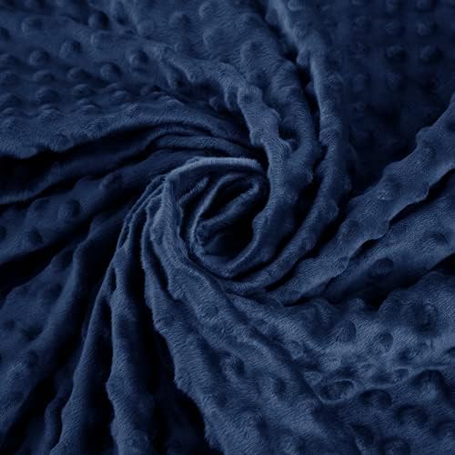 yescool Weighted Blanket with Cover for Adults (25 lbs, 60" x 80", Cobalt Blue) Heavy Blanket for Sleeping Perfect for 140-160 lbs, Queen Size Breathable Blanket with Premium Glass Bead - Image 5