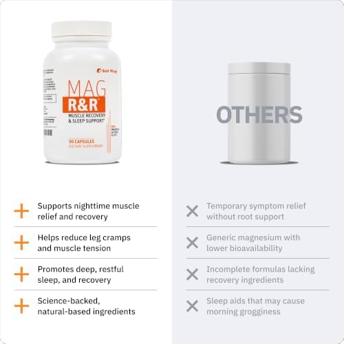 SaltWrap Mag R&R Nighttime Muscle Cramp Relief, 90 Caps - Image 6