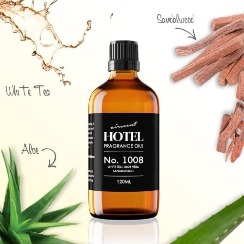 AirScent Hotel Diffuser Oil No. 1008 - White Tea, Aloe Sandalwood - 30 mL - Image 3
