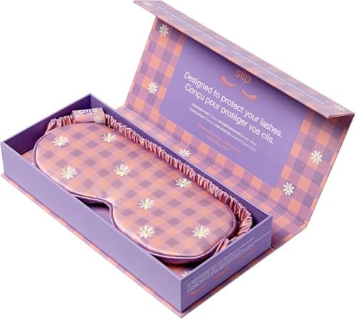 Slip Silk Contour Sleep Mask, Posie - Lash-Friendly Design, Blocks Light - Image 6