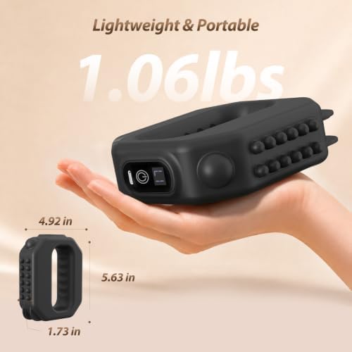 AddWin 2026 New Fascia Ring, Multifunctional Full-Body Hands-Free Massage Tool, Mini Muscle Recovery Fascia Ring Machine, Ergonomic Design with Waist Belt, Adjustable Massage Modes - Image 7