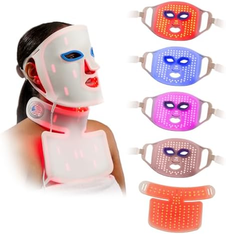 LifePro Revitaglow Red Light Therapy Mask - Triple Chip LED Face Mask by Unknown